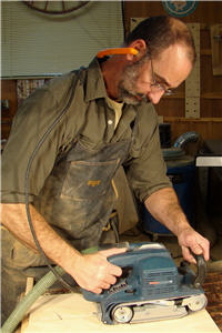beltsander8 Using a belt sander properly