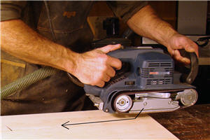 beltsander9 Proper use of a belt sander