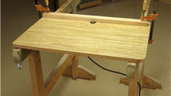 This is an image of a router table