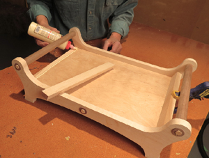 photo-18-gluing-end-strip-for-tray-300 Building a Maple and Walnut Serving Tray