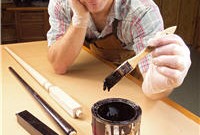 How to reuse old wood strain