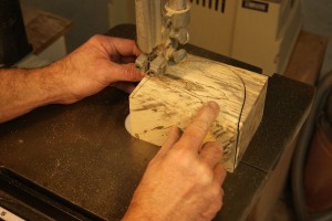 Bandsaw-box Cut to Shape