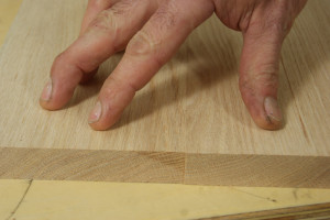 Gluing Up Panels - Angled Edge Reversed