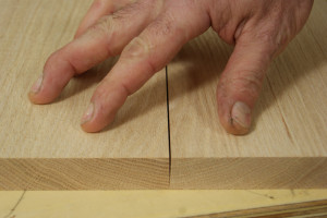 Gluing Up Panels - Angled Edge