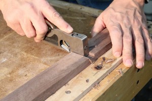 How to use a hand plane - dado with shoulder plane