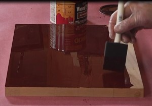 D1105D Sanding, Stains and Top Coats B