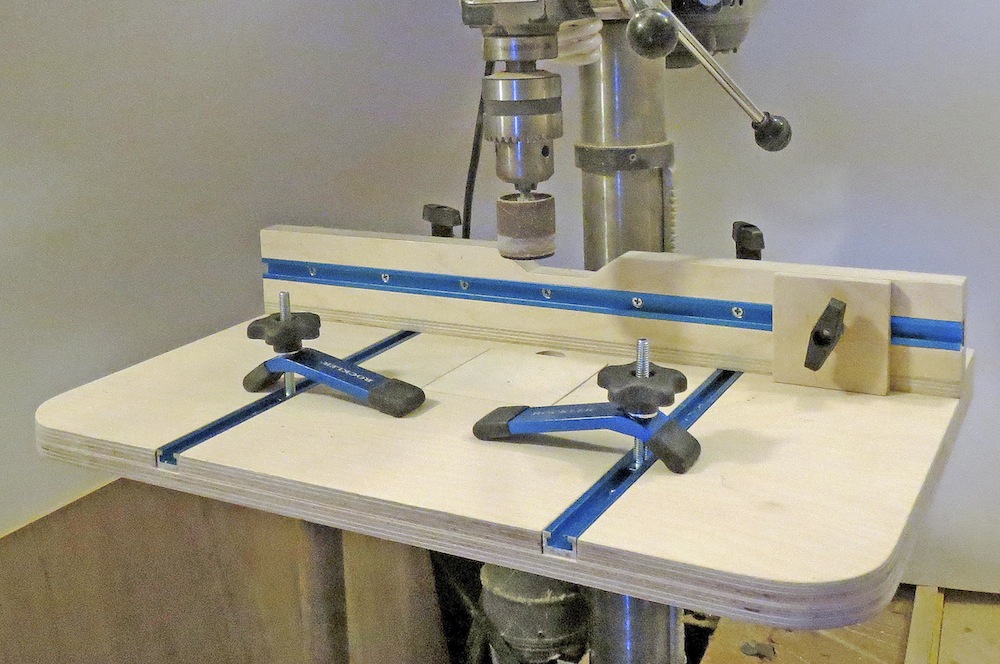 DIY Drill Press Table Plans